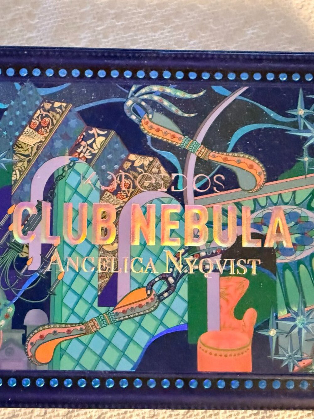 NEW Kaleidos Club Nebula Eyeshadow Palette Angelica Nyqvist Collab Rare!
